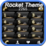 rocketdial theme vita minka dark android application logo